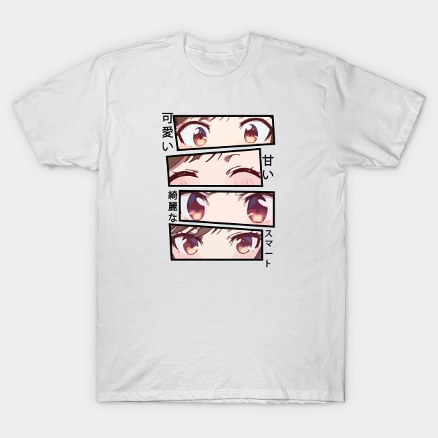 rent a girlfriend kanojo okarishimasu T-Shirt by lonelyweeb